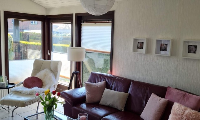 Nordseebad Burhave House | Newly renovated, incl. Beach chair by the sea, free admission to the North Sea lagoon