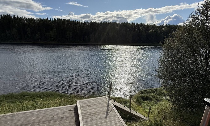 Vindeln Municipality House | Newly Renovated Riverfront House