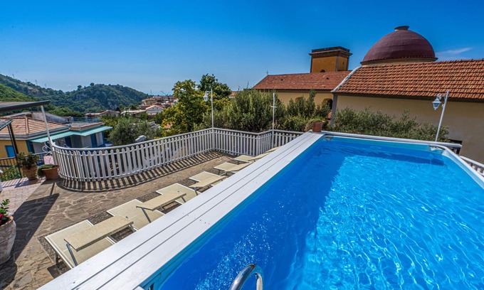 Vico Equense Villa | Newly restored villa with private pool for up to 14 people near Sorrento