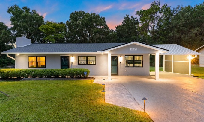 Belleview House | Newly updated dog-friendly retreat with yard, fireplace & W/D - near attractions
