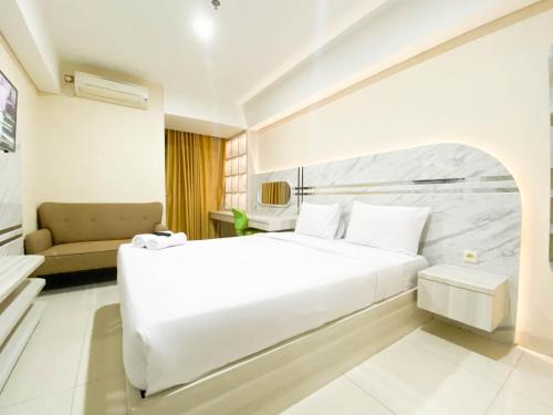 Semarang Apartment | Nice and Elegant Studio Apartment at Warhol (W/R) Residence By Travelio