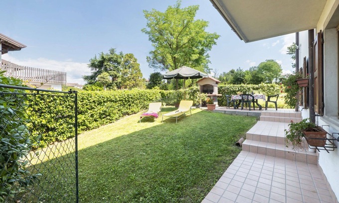 Rive D'Arcano House | Nice apartment in villa for 6 people with TV and patio