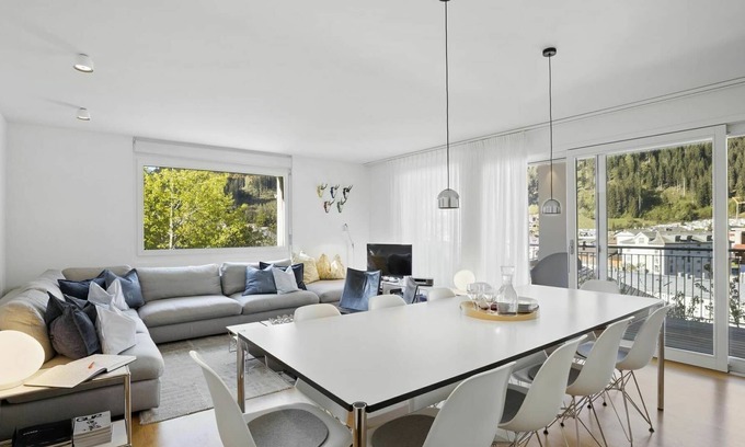 Churwalden Apartment | Nice apartment for 6 people with WIFI, TV and balcony