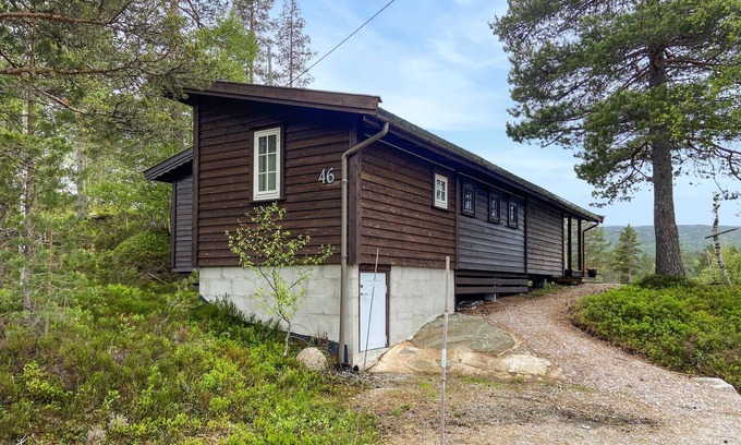 Tjaldal House | Nice home in åseral with house a mountain view