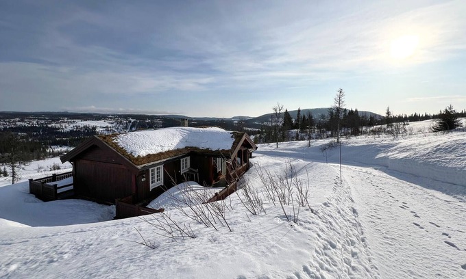 Nordre Land House | Nice home in Nord-Torpa with sauna