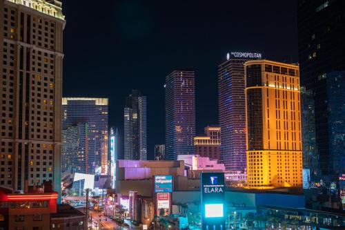 Las Vegas Apartment | NO RESORT FEES-MGM StripView Adjoining Suites F1 View