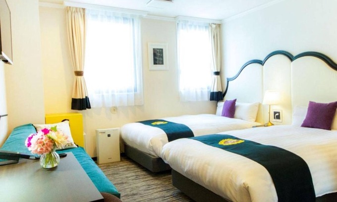 Kamata Hotel | Nonsmoking Deluxe twin room Buffet breakfast/Ota-ku Tokyo