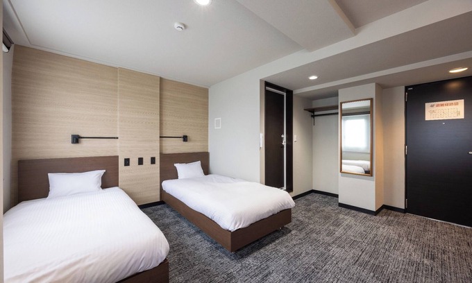 Fukuyama Hotel | NonsmokingRenovated Twin Room 2 meals included/Fukuyama Hiroshima