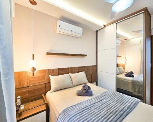 Sao Mateus Apartment | Nosso Apê Estrela Sul: Ar-cond. | Garagem | Quarto e Sala NA0211