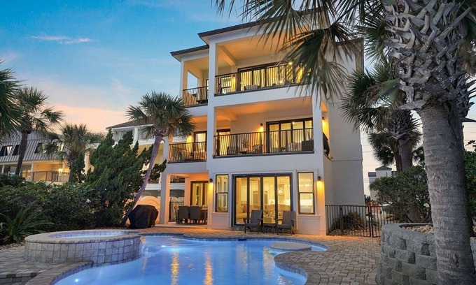 Miramar Beach House | Not the Norm - Oceanfront Home with Private Pool & Beach Access