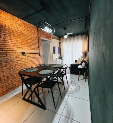 Tres Lagoas Apartment | Novo Apto em Condomínio Fechado c/Ar e Elevador