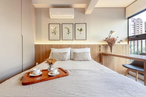 Sao Paulo Apartment | NOVO/Studio Luxuoso á 500m Allianz Parque