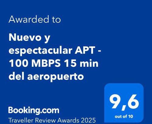 San Jose Apartment | Nuevo y espectacular APT - 100 MBPS 15 min del aeropuerto
