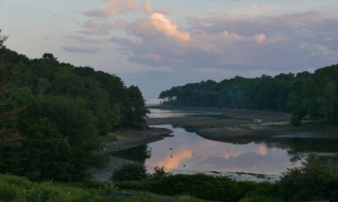 Lincolnville House | Ocean Frontage at the Mouth of The Ducktrap River