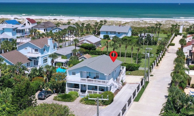 St. Augustine Beach Apartment | Ocean Song - 5 Star Ocean View Beach Side with Pool Access