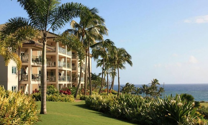 Lihue Resort | Ocean View - 3 Bedroom - Marriott's Kauai Lagoons - Full Resort Access
