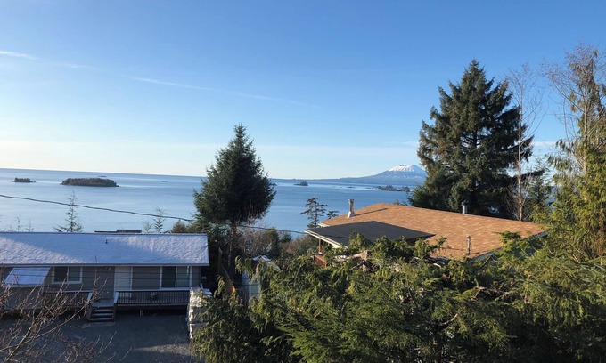 Sitka Apartment | Ocean View Duplex Apartment Furnished