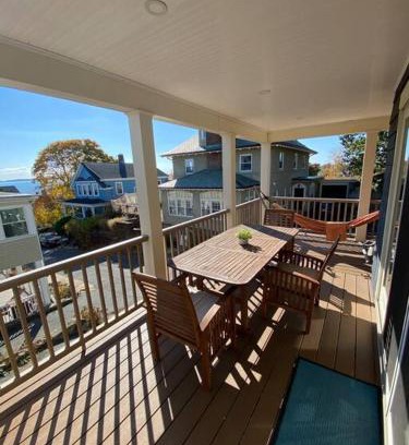 Swampscott Apartment | Ocean views, Large Deck, Grill, Kid and Dog Friendly