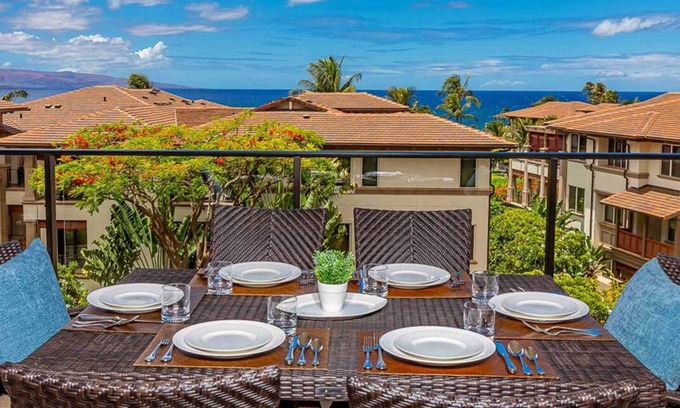Wailea Villa | Ocean Views! Private Oasis at Penthouse 202!
