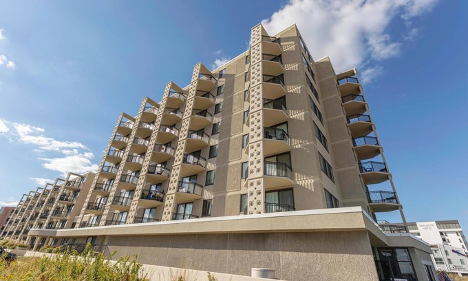 The Pines Condo | Oceanfront 2BR Condo on Rehoboth Beach Boardwalk with Pool & Stunning Views!