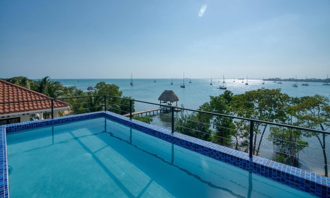 Placencia Villa | Oceanfront 5 Bedroom Private Island Villa w/Pool