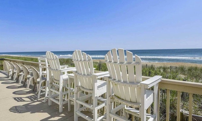 Colington House | Oceanfront 5010 - Once Upon A Tide: 4-bedroom retreat in Kill Devil Hills, NC