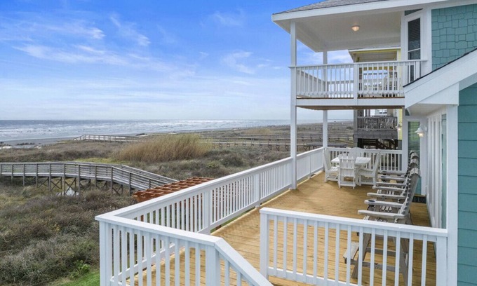 Miramar House | Oceanfront Home with Pool & Private Beach Walkover