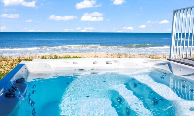 South Ponte Vedra Beach House | Oceanfront Living | Swim Spa Elevator Relax