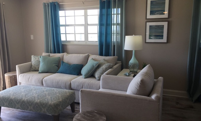 Cocoa Beach Condo | Oceanfront Oasis.direct oceanfront 1st floor unit steps from the beach