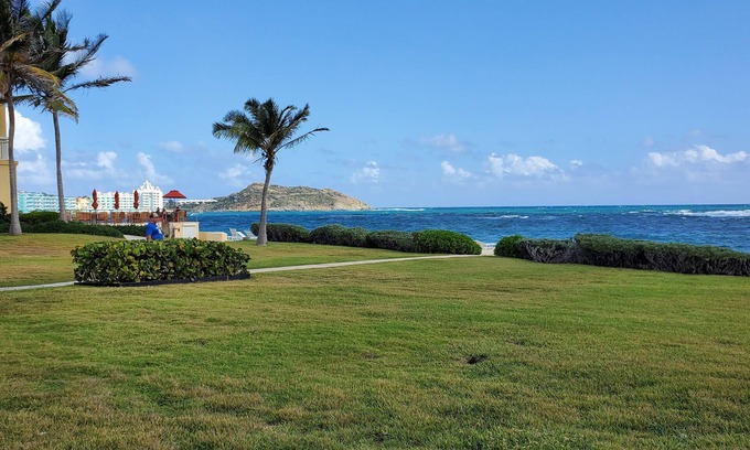 Oyster Pond Condo | Oceanfront on Dawn Beach St Martin Sleeps 8