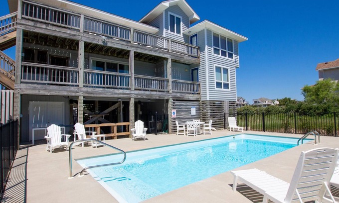 Whalehead Beach House | Oceanside, Private Pool, Hot Tub, SUN-SUN, WC805, Loving Life