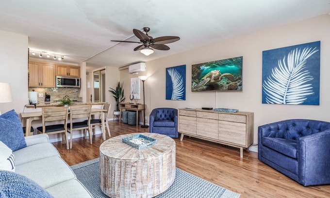 Napili Apartment | OCEANVIEW 1 BDRM Napili Shores F147 - AC, King bed, ground floor