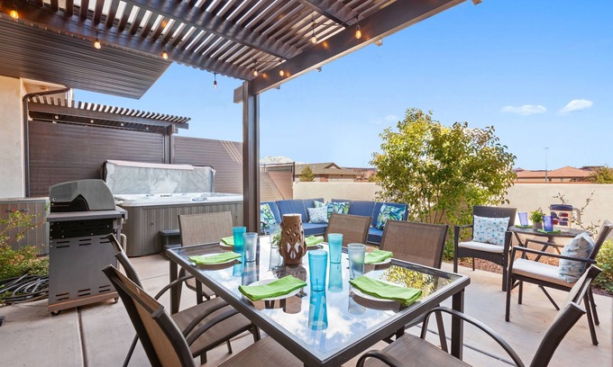 Santa Clara House | Ocotillo Springs Resort 69 | 3bd, 3.5 bath with a Private Hot Tub, Fire Pit, and Private Patio