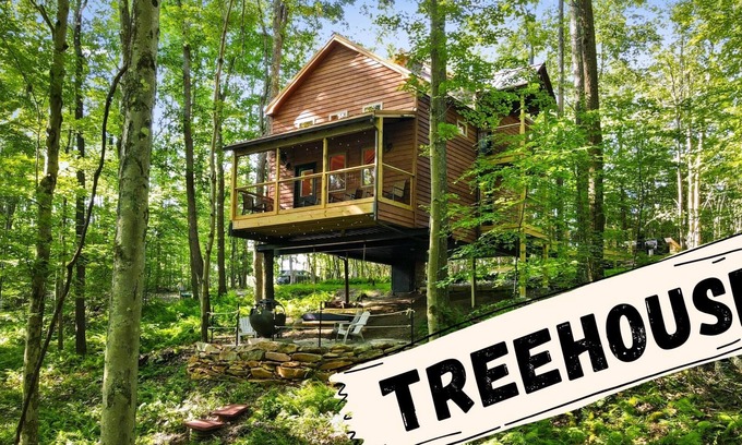 Ohiopyle Cabin | Ohiopyle Luxury Treehouse