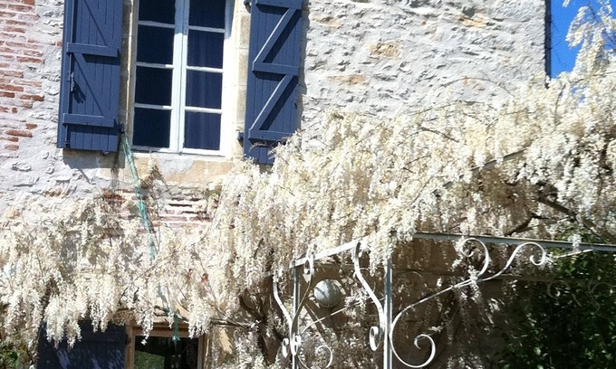 Arcambal House | Old house in lush greenery on the road to St Cirq Lapopie