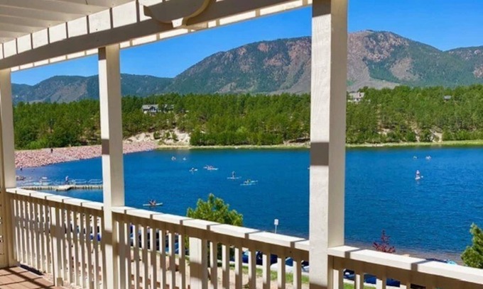 Monument House | ON THE LAKE Monument & USAFA Mountain View Home
