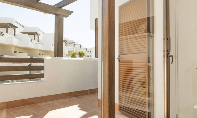 Mar de Pulpi Apartment | One bedroom, one bathroom apartment with balcony