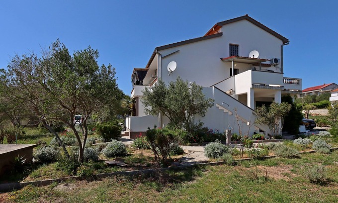 Barbat na Rabu Apartment | One bedroom apartment with terrace and sea view Barbat, Rab (A-14247-d)