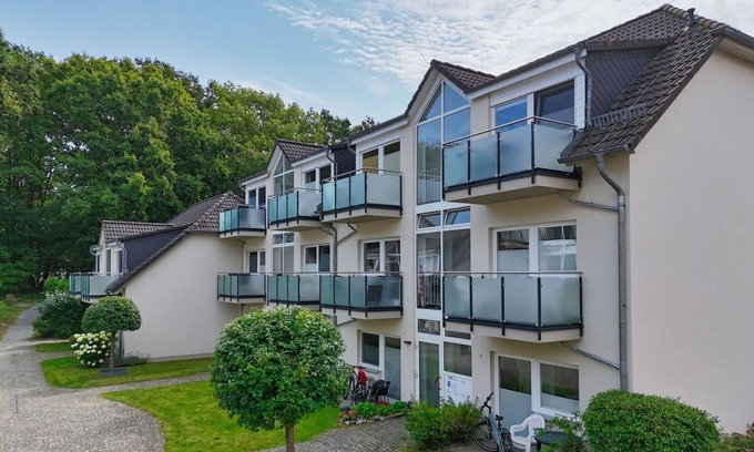 Monchgut-Granitz Apartment | Only 100 m to the beach, apartment with balcony and terrace - App. Eldena FeWo 04 -