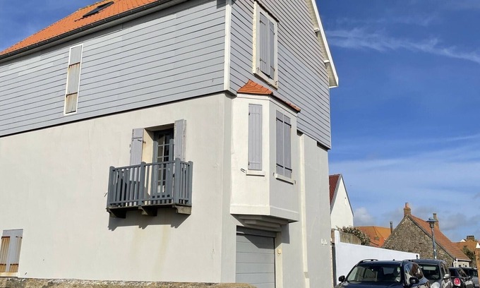 Bleriot-Plage House | Opaalkust Villa L'enclos - Zicht op zee