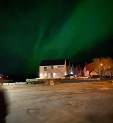 Henningsvaer Apartment | Opplev nordlyset og bo ved sjøkanten!