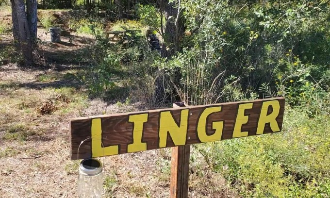 Marble Falls House | Orrasis dry tent site, LINGER