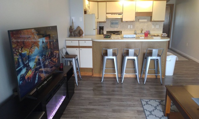 Au Sable Condo | Oscoda Condo on the shore of Lake Huron. Ausable Township 800 feet of Beach.