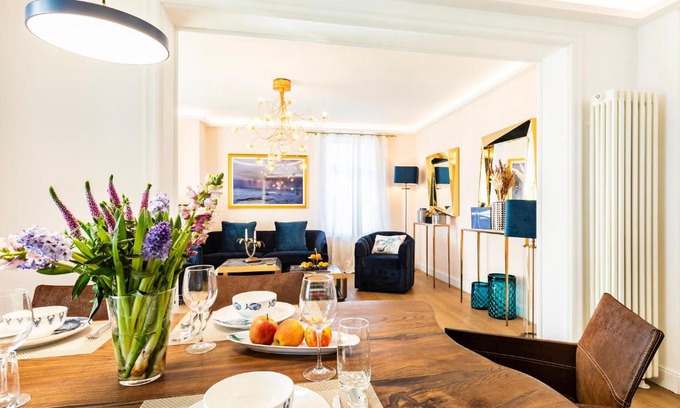 Sassnitz Apartment | Ostseeresidenz Lidia mit Terrasse und Meerblick