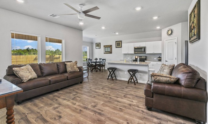 Lake Charles House | Our spacious & cozy home will provide you & your family/friends a relaxing stay.