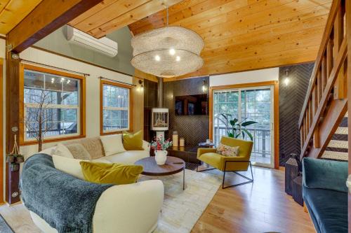 Nevada City House | Outdoor Oasis Modern Nordic Home By Lake!