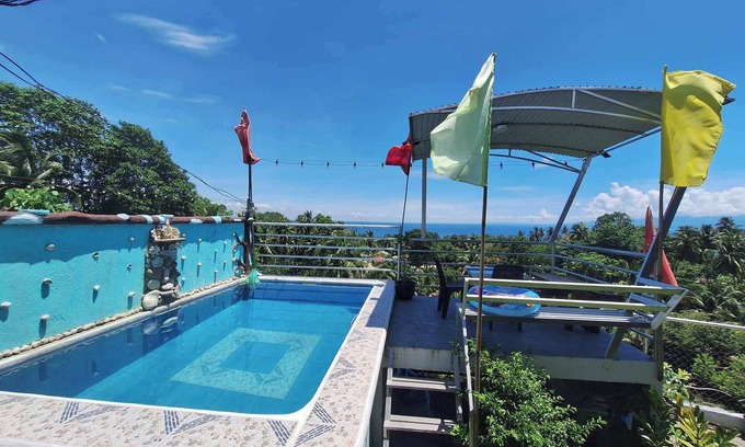 Samal House | overlooking view house samal Island with mini pool