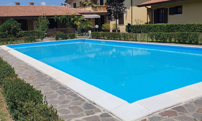 Lugana Apartment | OVERSIZE/GROUND FLOOR apartment in family peacefull Residence in SIRMIONE