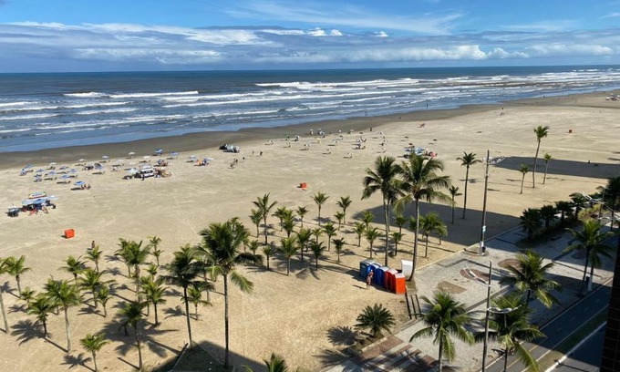 Guilhermina Apartment | Pé na Areia na Praia da Guilhermina - Praia Grande