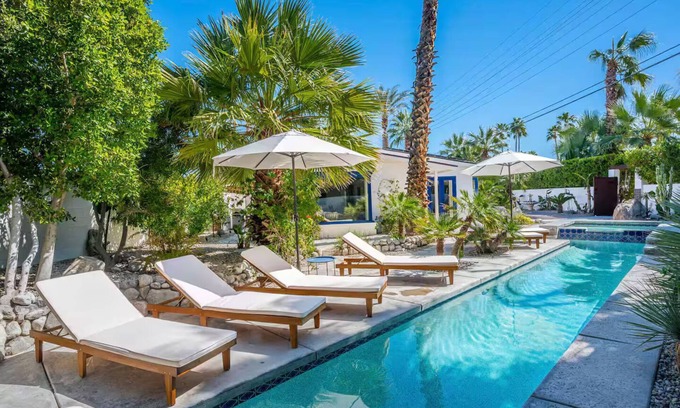Little Tuscany House | Palm Springs Oasis 3 King Ensuites + Pool & Spa